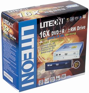 DVD-привод Lite-On SHW 1635S в BOX- упаковке 