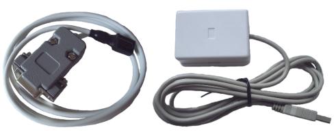 Кабель пульта с COM-разъемом         Кабель пульта с USB-разъемом