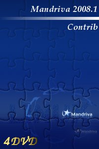 Mandriva Linux 2008 Contrib i586 - 4 DVD