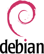 Logo Debian Linux 4.0 r0 Etch - Логотип Дебиан Линукс