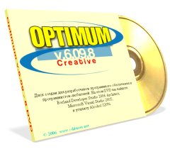   DVD  - Optimum v.6.09.8 (Creative) - Borland Developer Studio 2006 Architect, Microsoft Visual Studio 2005