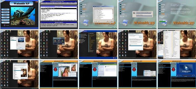 screenhot инсталлятора диска Wainakh 7.0 DVD - Windows XP SP3 + Soft + Driver Pack